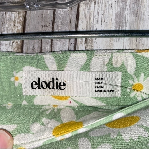 NWT Elodie Mint Daisy Mini Skirt - Picture 5 of 7